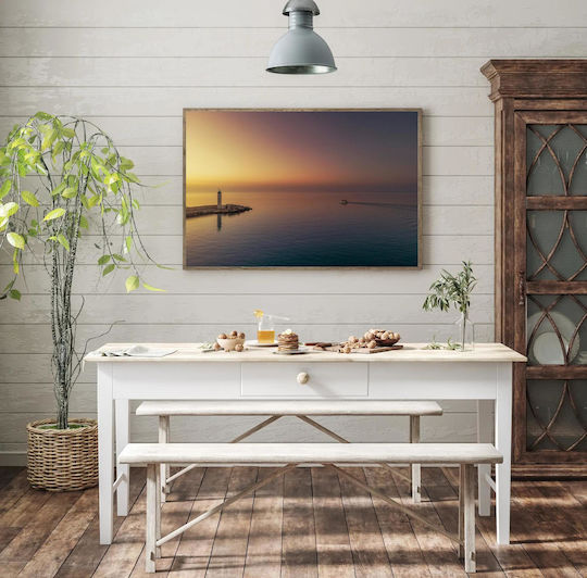 Panou Sunset By Lighthouse Apus Lângă Far 120x80