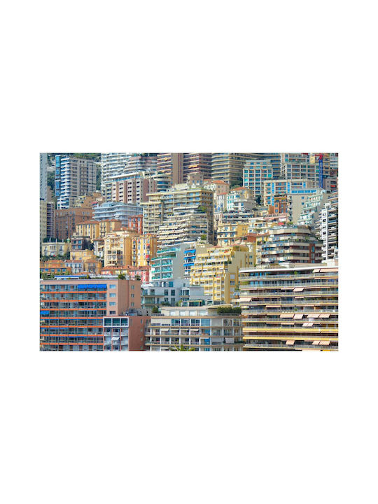 Πίνακας Colorful Urban Cityscape Πολύχρωμο Αστικό Τοπίο 120x80