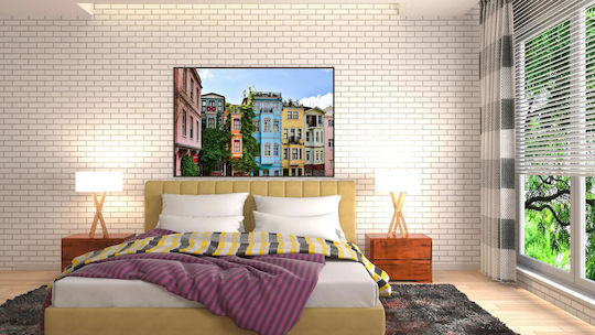 Colorful Buildings On A Bright Day Πολύχρωμα Κτίρια Σε Μια Φωτεινή Μέρα 1