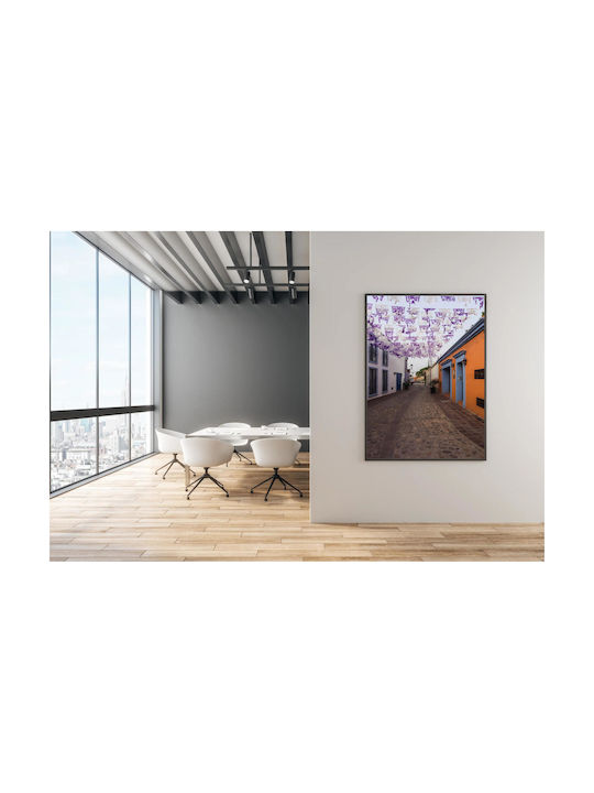 Панел Colorful Festive Street Многоцветен Празничен Път 70x100