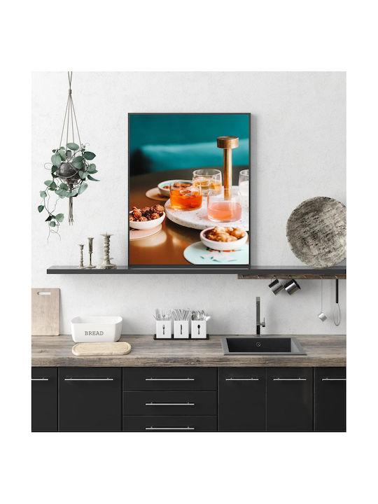 Painting Colorful Drinks Snacks Multicolored Drinks Snacks 70x100