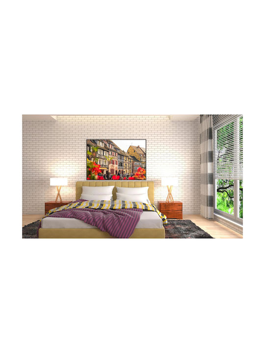 Панел Colorful Historic Street Полихромна Историческа Улица 120x80