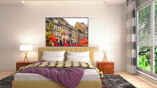 Colorful Historic Street on Canvas
