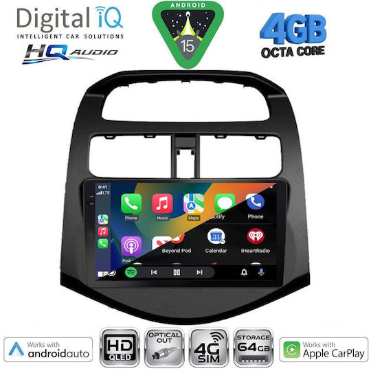 Digital IQ Ηχοσύστημα Αυτοκινήτου για Chevrolet Epica 2006-2011 (Bluetooth/USB/WiFi/GPS/Apple-Carplay/Android-Auto) με Οθόνη Αφής 9"