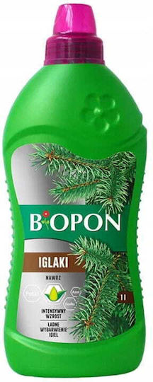 Bros Υγρό Λίπασμα Αζώτου, Φωσφόρου, Καλίου για Κωνοφόρα 1lt