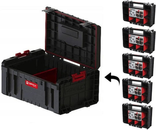 Qbrick System Pro Cutie de Unelte 2.0 + 5x Qbrick System Two Organizator Multi
