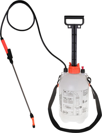 Adler Pressure Sprayer with 5lt Capacity 2.5bar in White Colour
