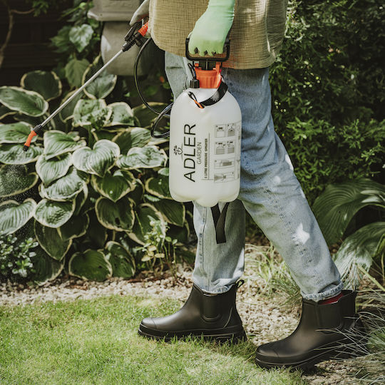 Adler Pressure Sprayer with 5lt Capacity 2.5bar in White Colour