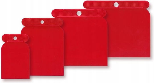 Dedra Spatel Kunststoff 120mm mit Kunststoffgriff Set 4Stück 15B008