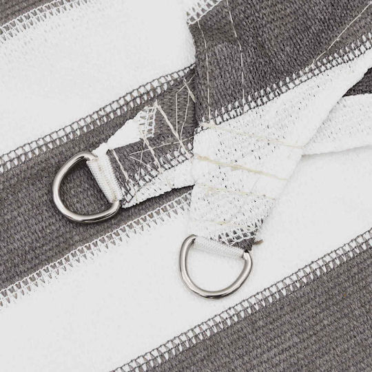 vidaXL Rectangular Gray Shade Sail 2x3.5m