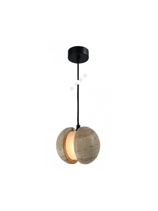 Inlight Pendant Ceiling Light Gray Rail with G9 Socket 13x13x14cm