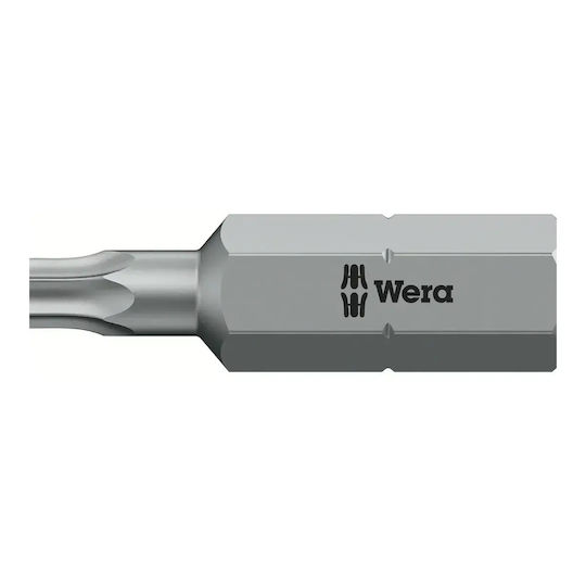 Wera Bit Socket 1/4" Din3126c6 3 Torx Screws 15x25mm Wera