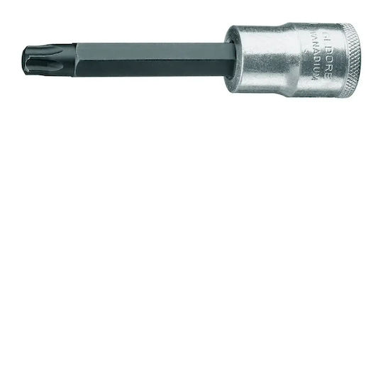 Gedore Long Walnut with Torx Head and Socket 1/2'' Size T27x100mm 1pcs