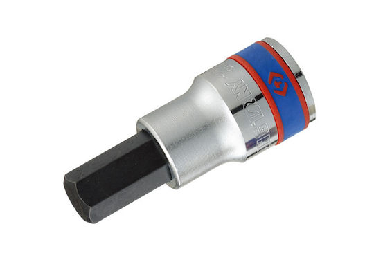 King Tony Cheie tubulară cu Vârf Allen și Patrat de Prindere 1/2'' Dimensiune H6 1buc