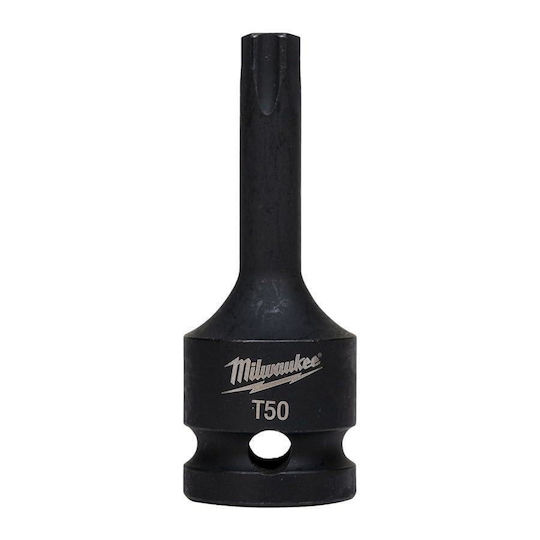 Milwaukee Long Walnut Pneumatic with Torx Head and Socket 1/2'' Size T50 1pcs