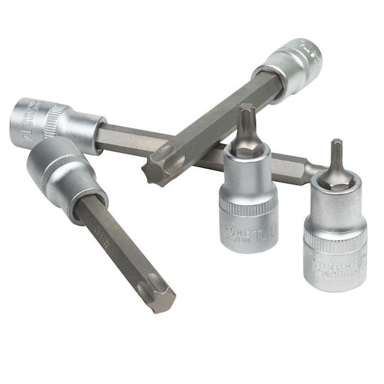 JBM Long Socket with Motor Torx and Socket 1/2'' Set 32pcs