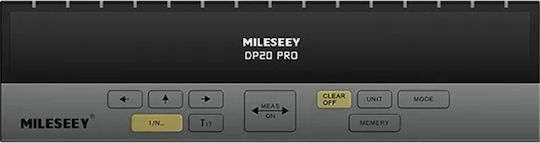Mileseey Μέτρο Laser DP 20 Pro Bluetooth με Εύρος Μέτρησης 0.25m-100m