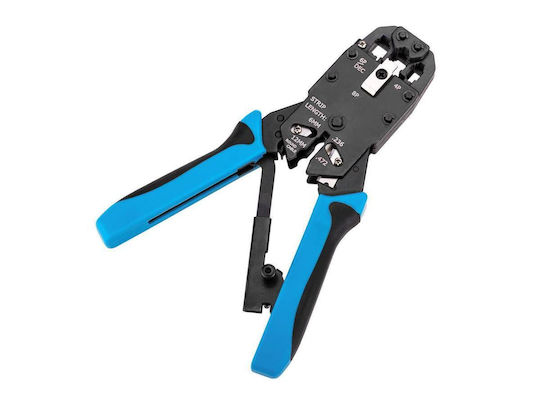 Equip Πρέσα Ακροδεκτών Δικτύου RJ12, RJ11, RJ45 (Μήκος 204mm)
