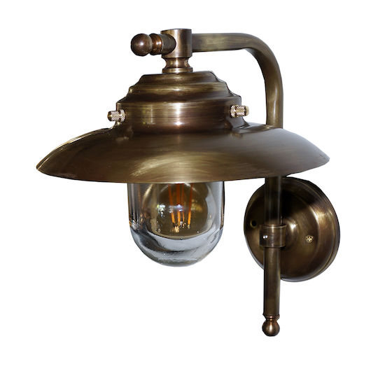 DITS Lighting Wall-Mounted Outdoor Lighting with Shade Bronze DITS Lighting Wall-Mounted Outdoor Lighting with Shade Bronze