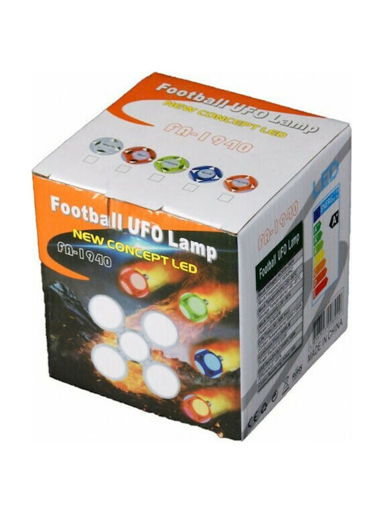 Lustră Decorativă cu Soclu pentru Bec E27 Multicolor