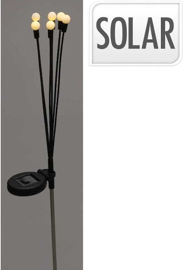 Lampă Solară Ghiveci de flori cu Alb Cald Lumină