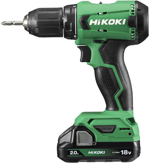 Hikoki DS18DA Akku-Schrauber Batterien 18V 2x2Ah