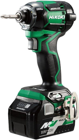 Hikoki WH36DCWRZ Παλμικό Κατσαβίδι Μπαταρίας Brushless 36V 1x2.5Ah & 1x1.5Ah