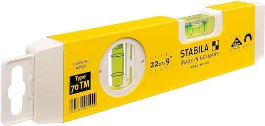 Stabila Type Wasserwaage Aluminium Magnetisch 22cm