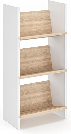 Multicolour Bookcase 44x25x90cm
