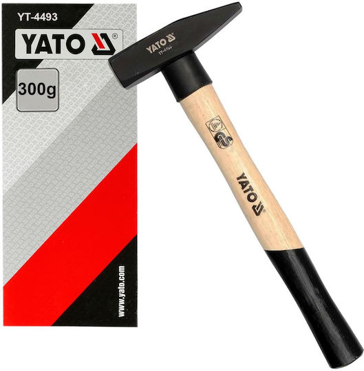 Yato Σφυρί 300gr με Ξύλινη Λαβή YT-4493