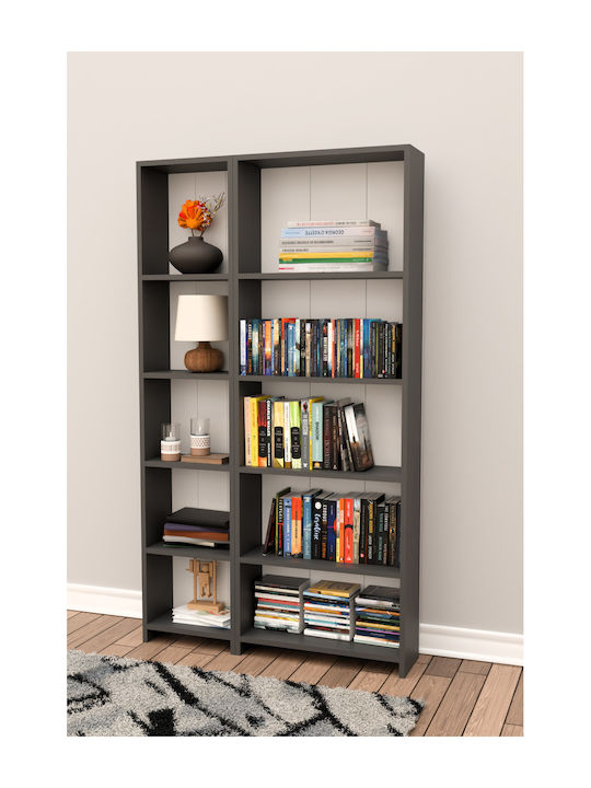 Gold Bookcase 93x20x169cm