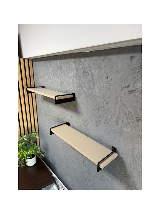 White Bookcases (2 Pieces) 60x16x7cm