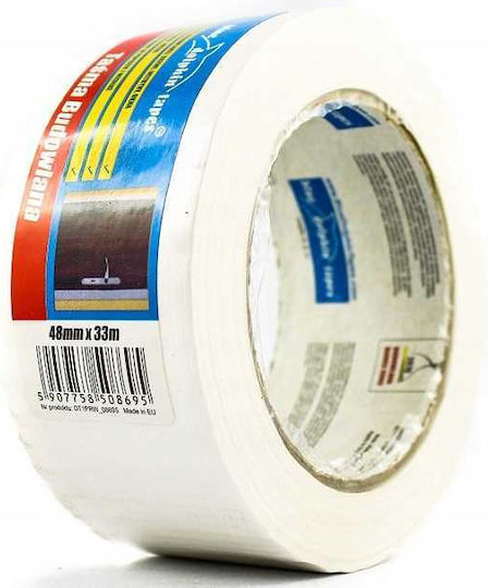 Blue Dolphin Papiertapes Bauverbindung 48mm*33m Weiß Tt St Bud 33