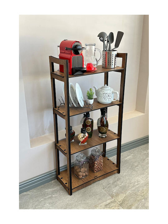 Brown Bookcase 56x26x115cm
