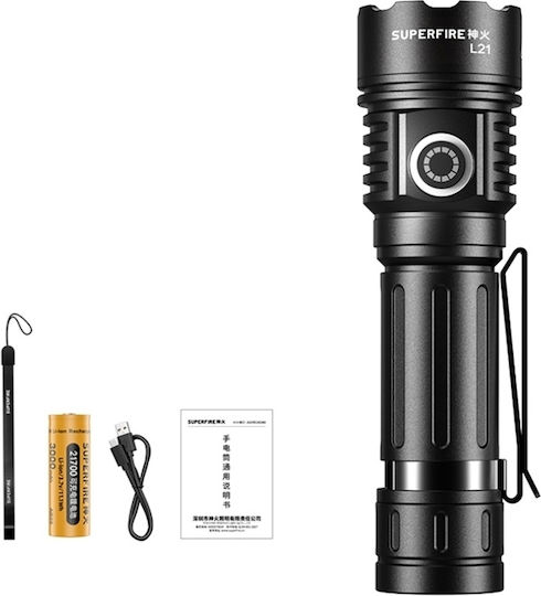 Superfire L21 High-powered Flashlight