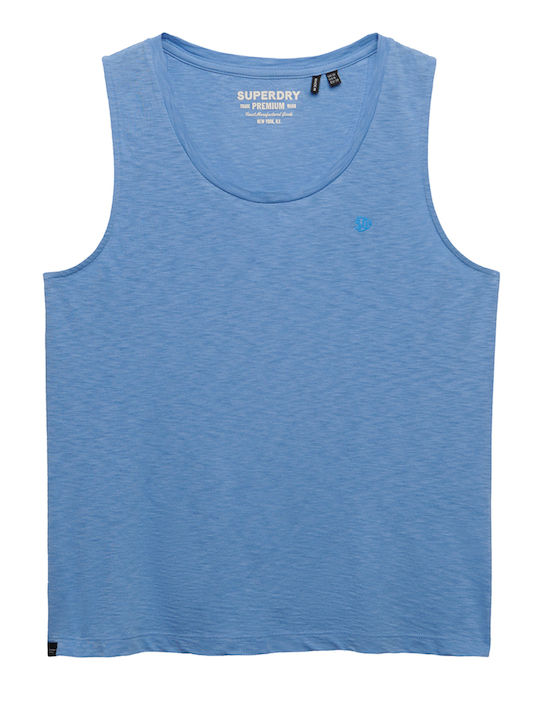 Women's Cotton Sleeveless Blouse Bluebell