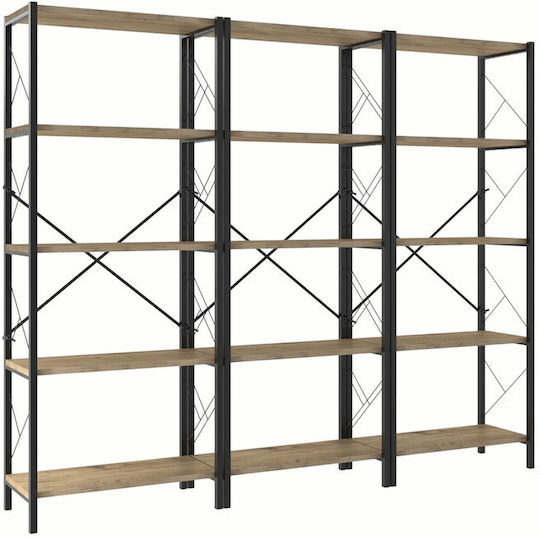 Βιβλιοθήκη Καφέ 151x40x30εκ.
