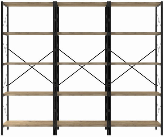 Βιβλιοθήκη Καφέ 151x40x30εκ.