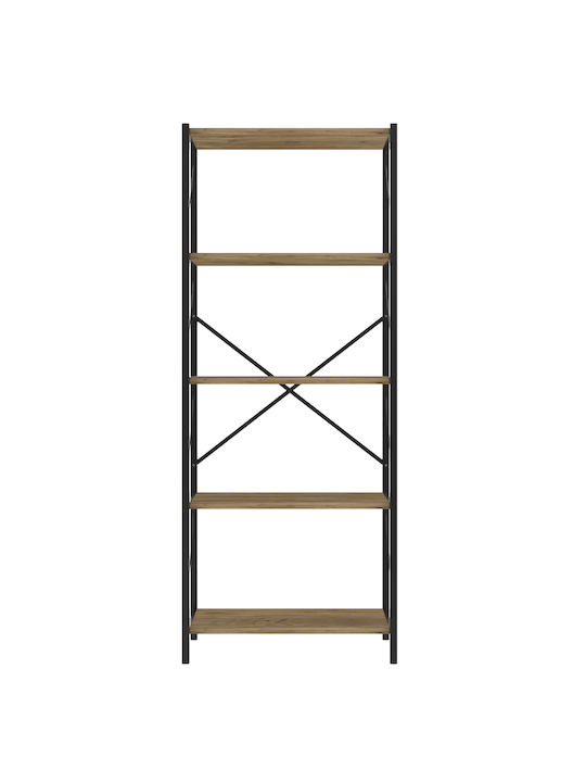 Brown Bookcase 60x30x70cm