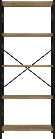Βιβλιοθήκη Καφέ 60x30x70εκ.