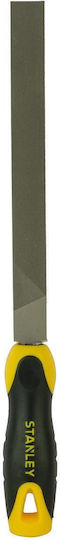Stanley 0-22-451 Λίμα Μετάλλου 200mm Πλακέ με Λαβή (Μεσαίο Δόντι)