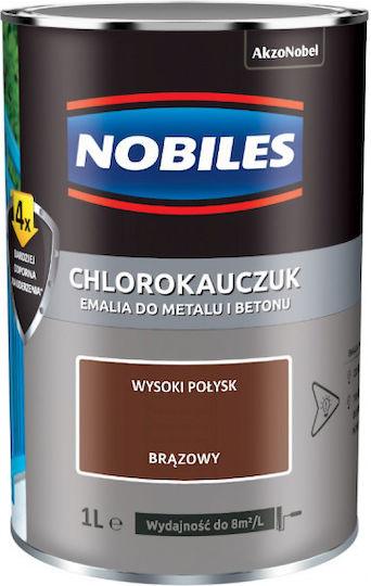 Chlorocauchous Enamel Brown 0.9l 5emch.brą1.0