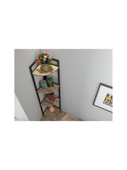 Bibliotecă Colț Multicolor 160x29x160cm