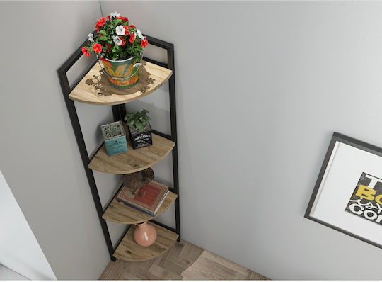 Γωνιακή Βιβλιοθήκη 160x29x160εκ. Γωνιακή Βιβλιοθήκη 160x29x160εκ.