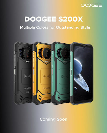 Doogee S200 5G Dual SIM 12/256GB Robustes Smartphone VIP Edition