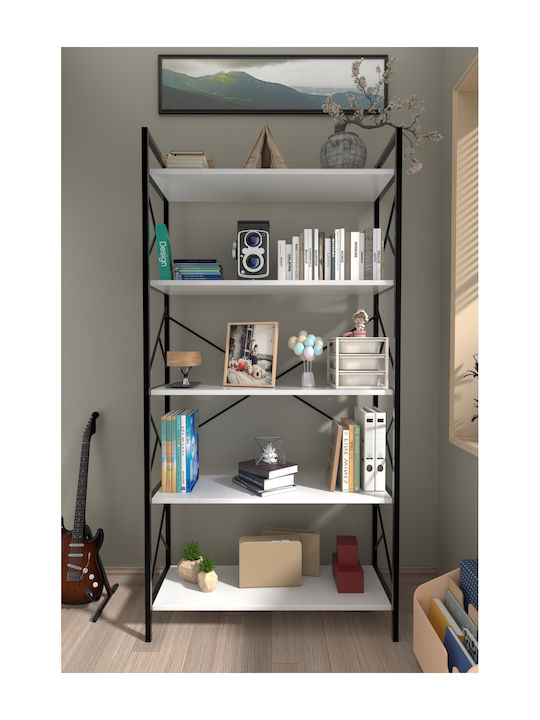 Atlantic Bookcase Beige 90x30x180cm