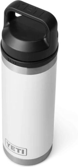 Yeti Rambler Bottle Chug Μπουκάλι Θερμός Ανοξείδωτο BPA Free 532ml White