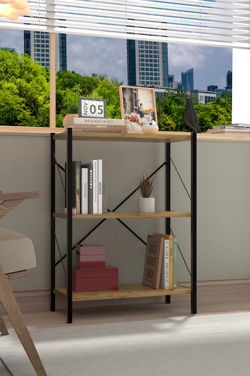 Brown Bookcase 60x30x90cm