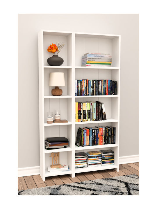 Bücherregal Gold 93x20x169cm