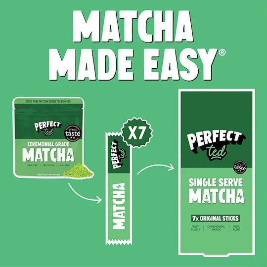 Perfect Ted Matcha Τσάι 7 Φακελάκια 1.5gr